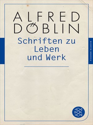 cover image of Schriften zu Leben und Werk